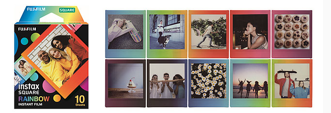 instax SQUARE Rainbow film
