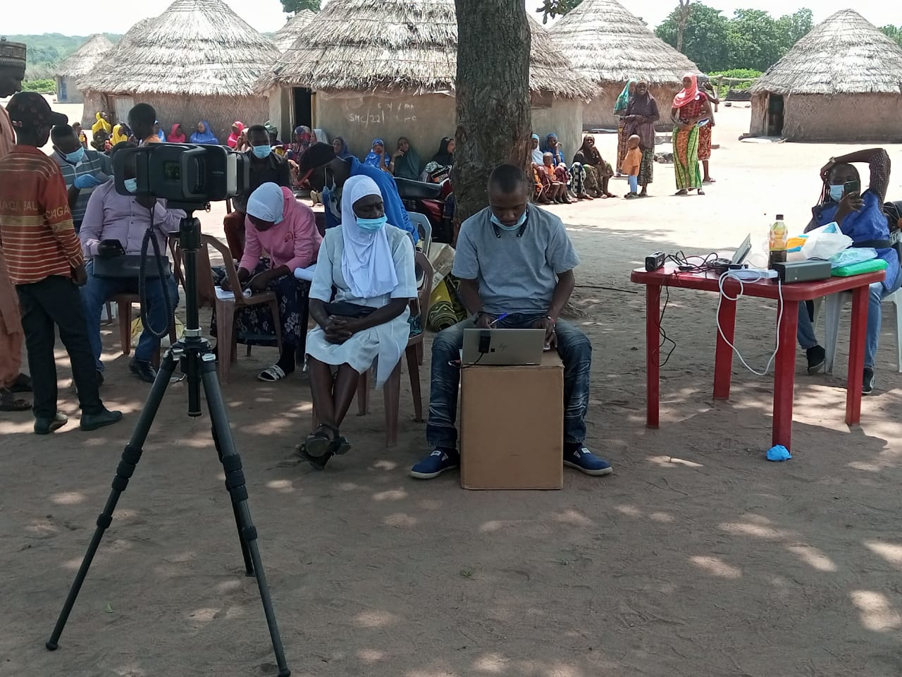 Fujifilm TB screening in rural Nigerian
