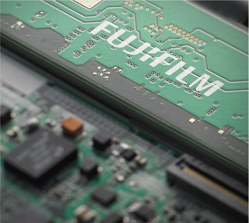 [photo] Fujifilm-branded motherboard​​