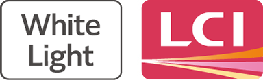 Logo of White Light. Logo of LCI.