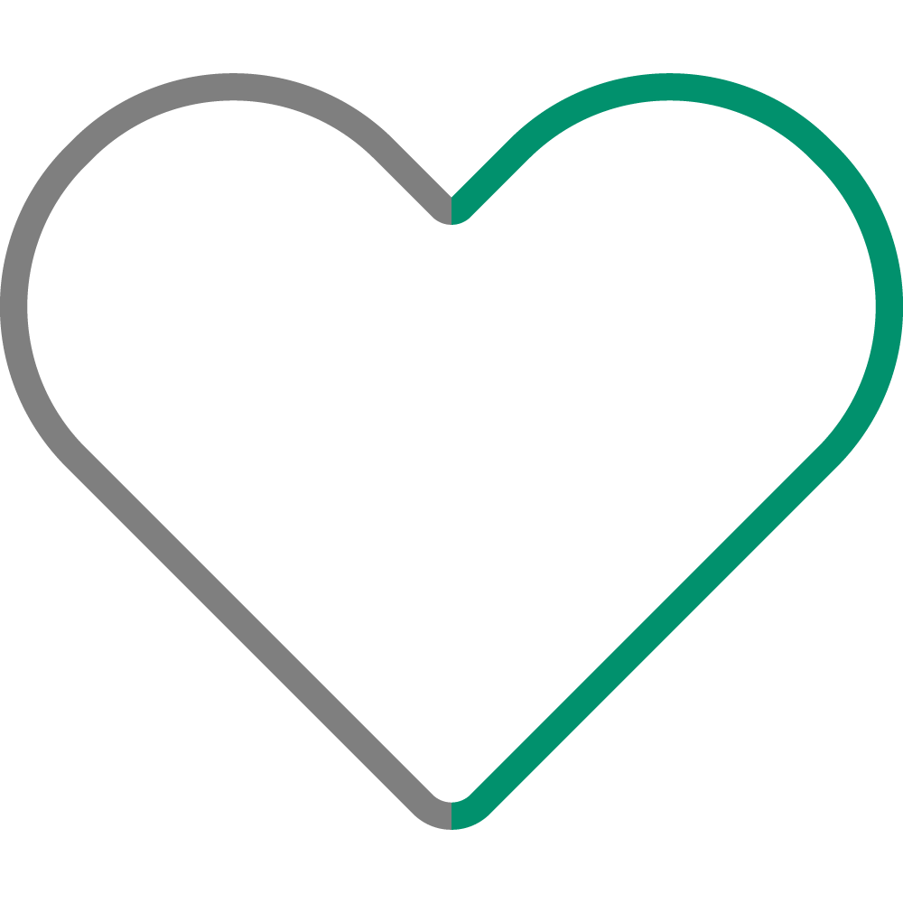 graphic of a heart for cariology category