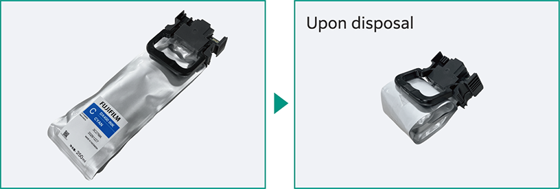 Foto der Tintenversorgungseinheit der DX400 Serie