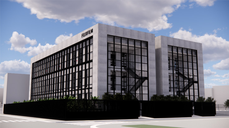 [image]Artist’s impression of the exterior view of the FUJIFILM Creative Village