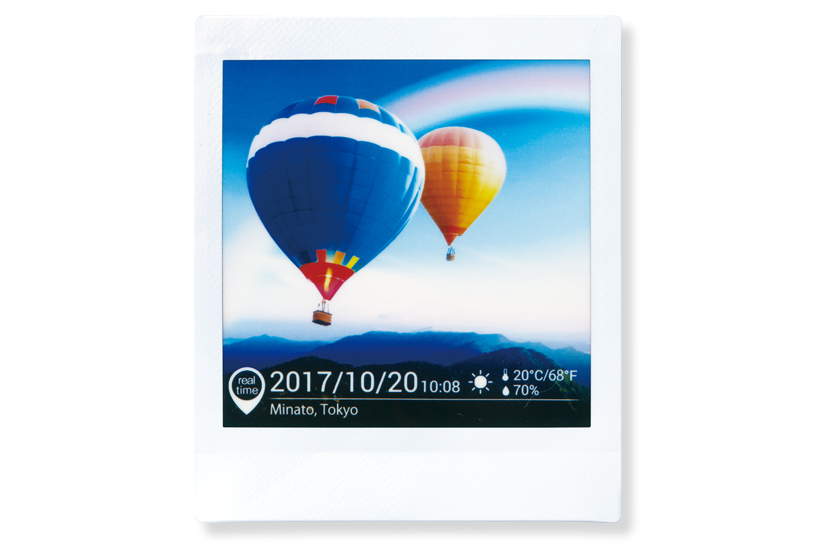 Image of air balloons with "Real time template" on