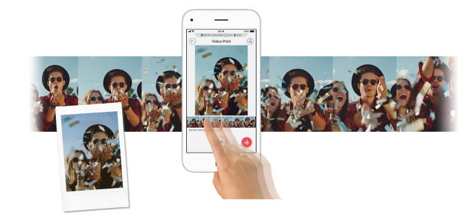 image showing printing your favorite frame from a video