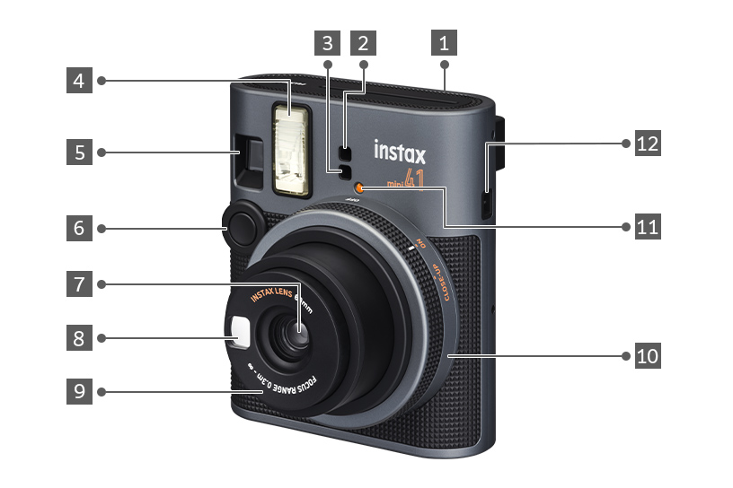 [photo] Front view of the instax mini 41™