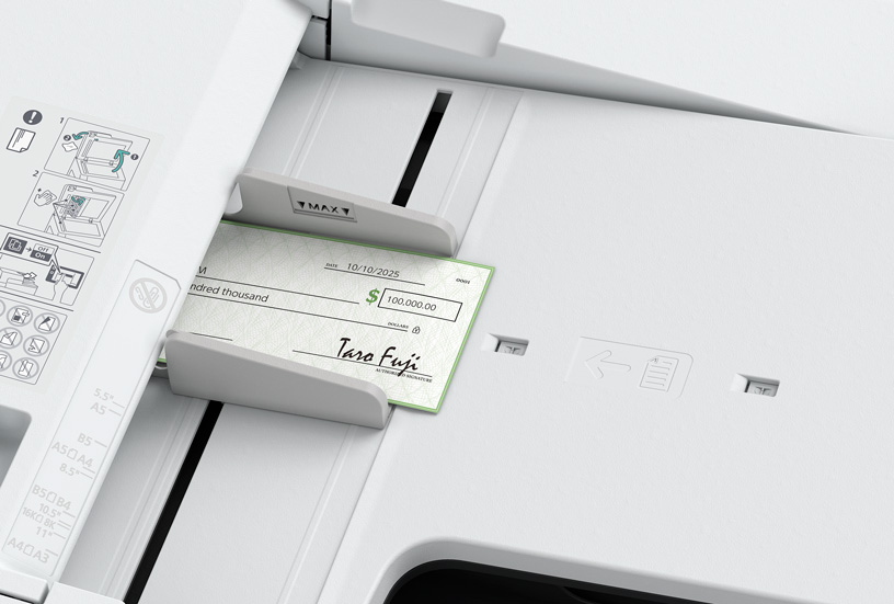 Business cards scanning
