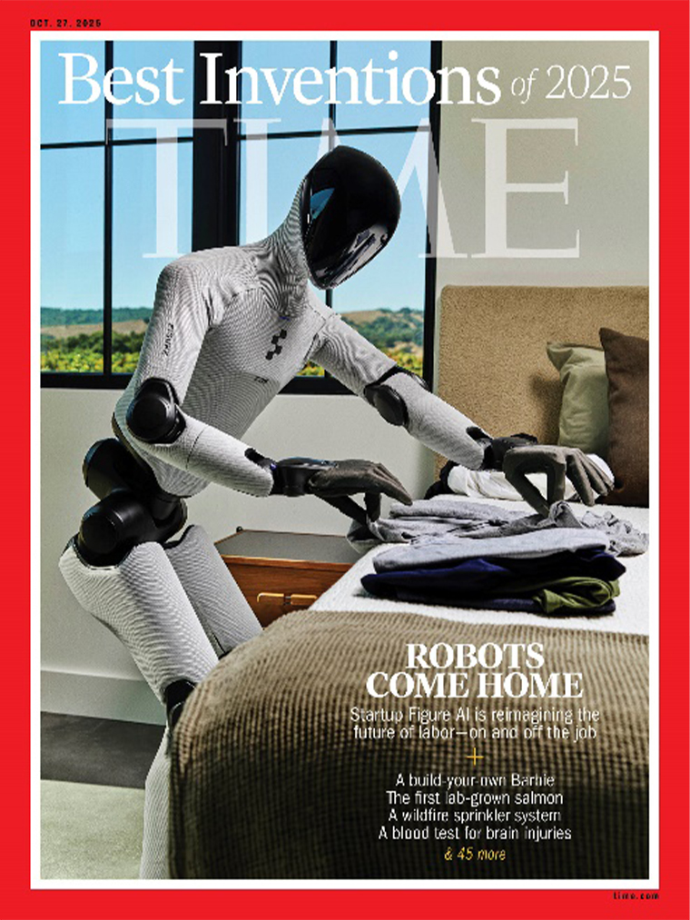 magazine cover of "TIME"