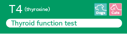 [Image]​ T4（Thyroid）is the biomarker for Thyroid function test.​
