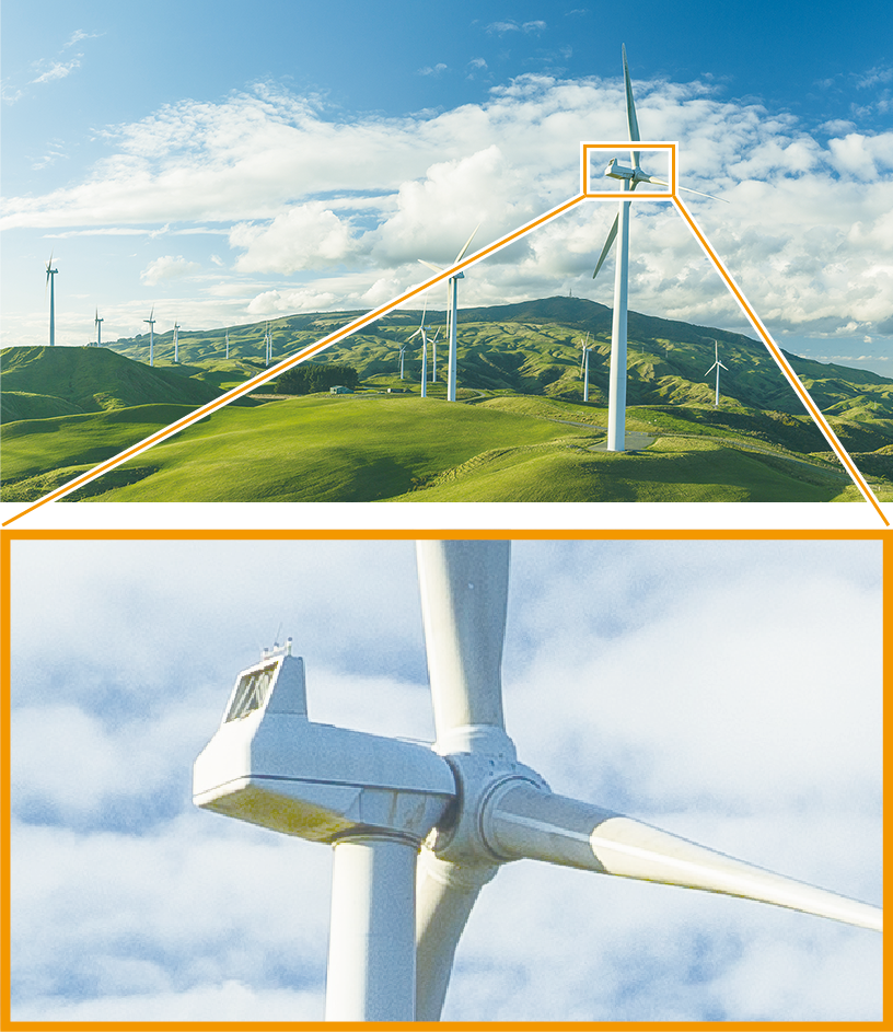 Picture of a wind mil