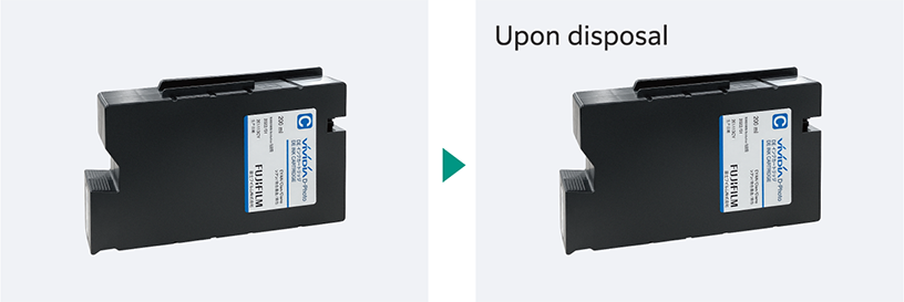Photo of DE100-XD ink cartridge