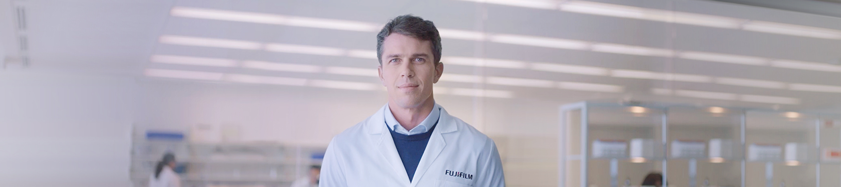Men in white coats