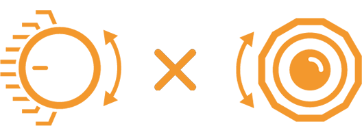 La imagen de ajustar la intensidad de 10 efectos diferentes de Eras Dial™ en 10 niveles.