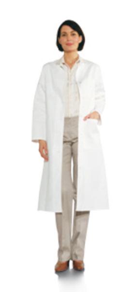 [foto] Médico con bata de laboratorio y la mano en el bolsillo de la bata.