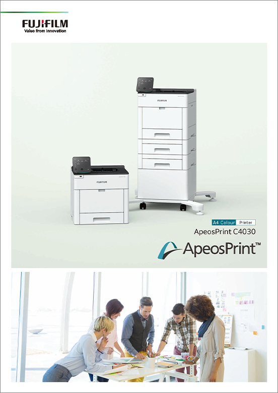 Brochure of ApeosPrint C4030