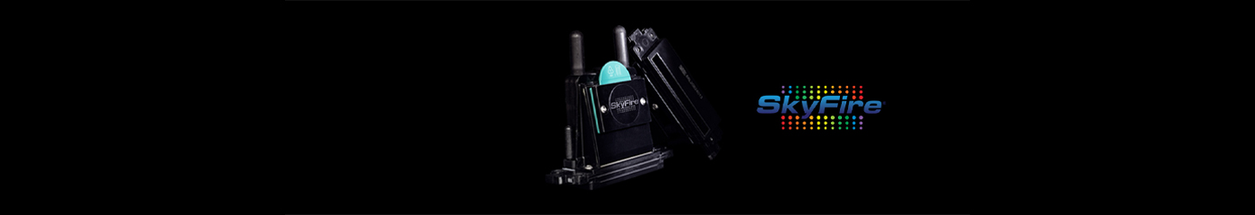 Page header for section. Image of Fujifilm Dimatix SkyFire printhead