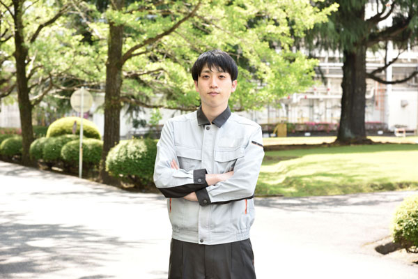 インタビューの様子