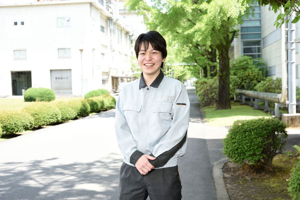 インタビューの様子