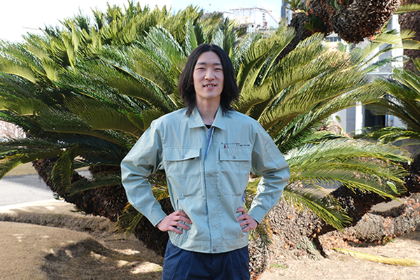 インタビューの様子