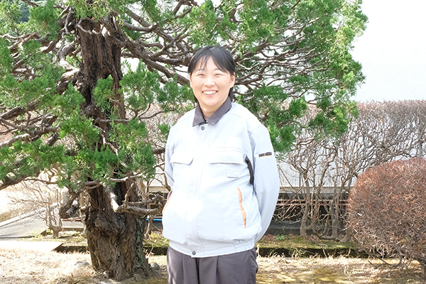 インタビューの様子