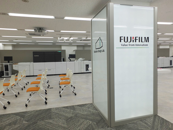 ショールーム内の様子