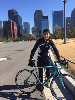 ロードバイクで気分爽快!