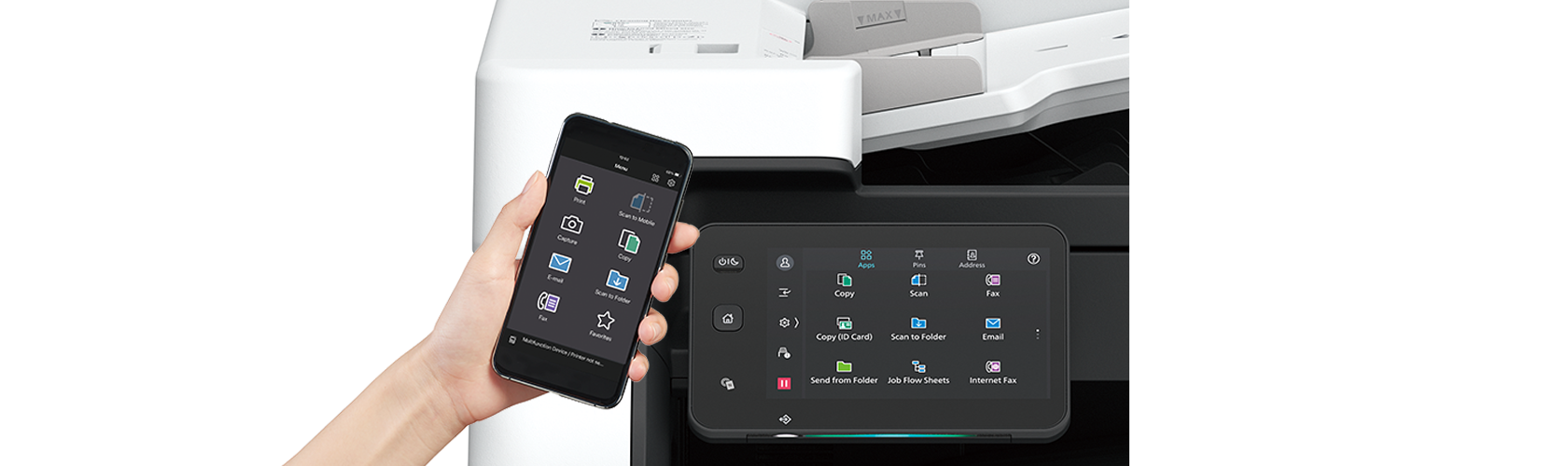 Le smartphone devient un « panneau de commande portable »