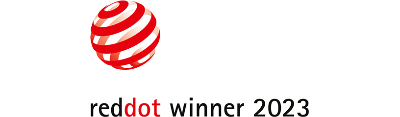 Logo Gagnant du prix Reddot 2023