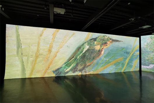 Explanation image 5 for the Beijing Digital Art Exhibition ‘Van Gogh Alive’.