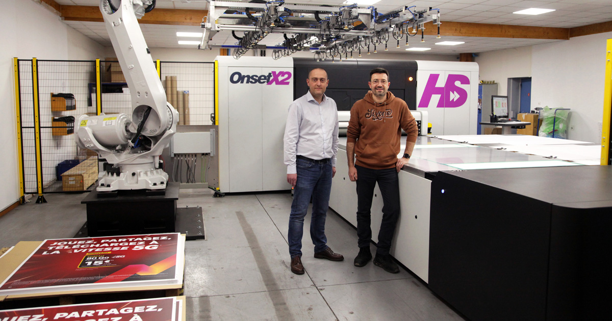 Regis Broussin, CEO and Richard Charrier, Technical Director, SDPS