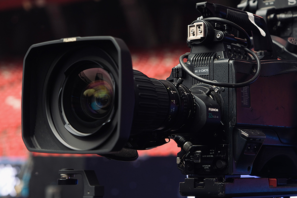 FUJINON UA22x4.8 lens in use at Beijing National Stadium.