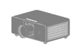 Front-facing image of the ZUH12000 (with short-throw lens attached)