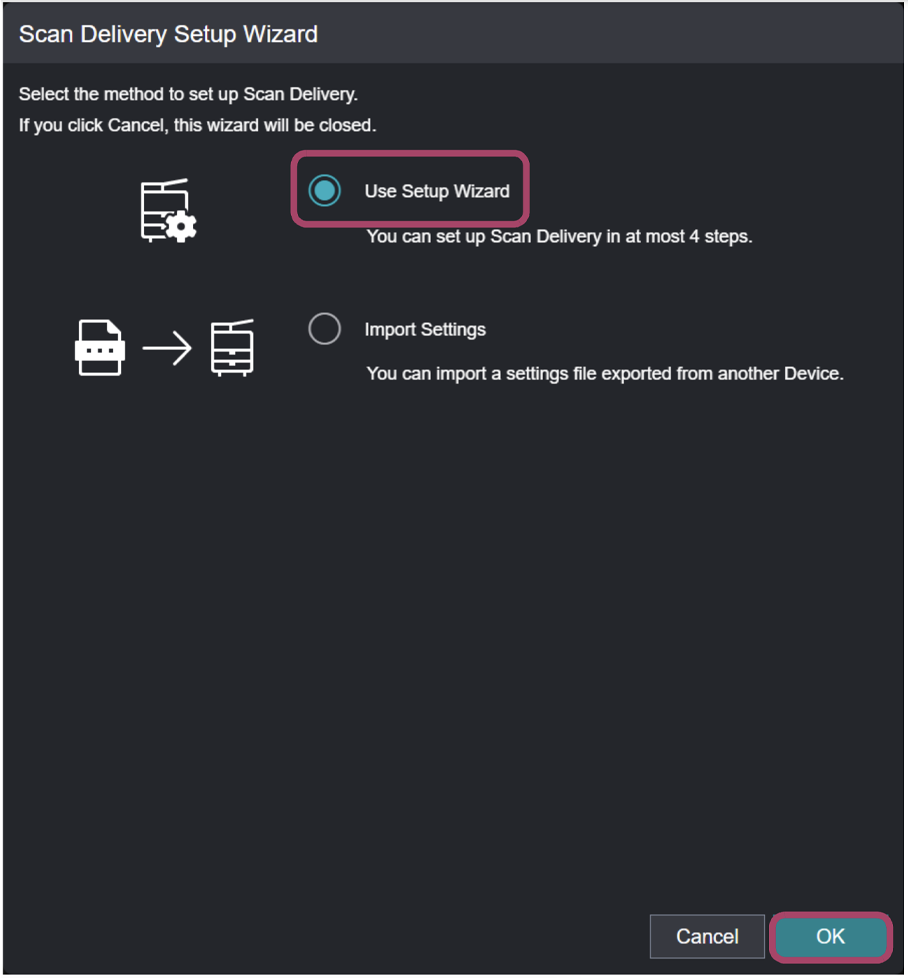 Easy Initial Setup