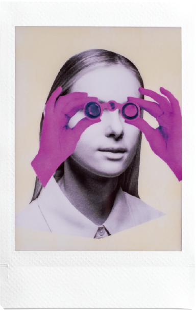 instax™ photos printed with simple printing. Smooth color tones that complement everyday photos.