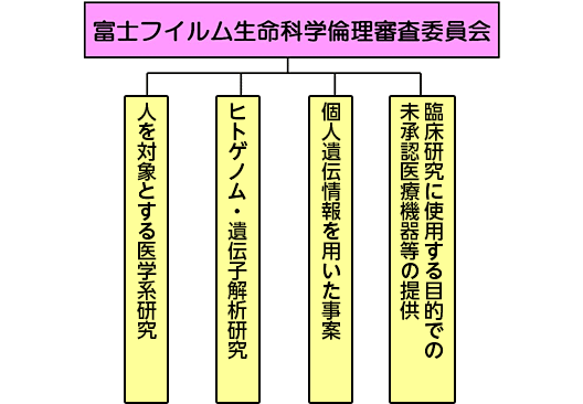 倫理審査の種類と対象部門