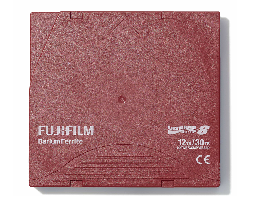 磁気テープストレージメディア「FUJIFILM LTO Ultrium8 データカートリッジ」