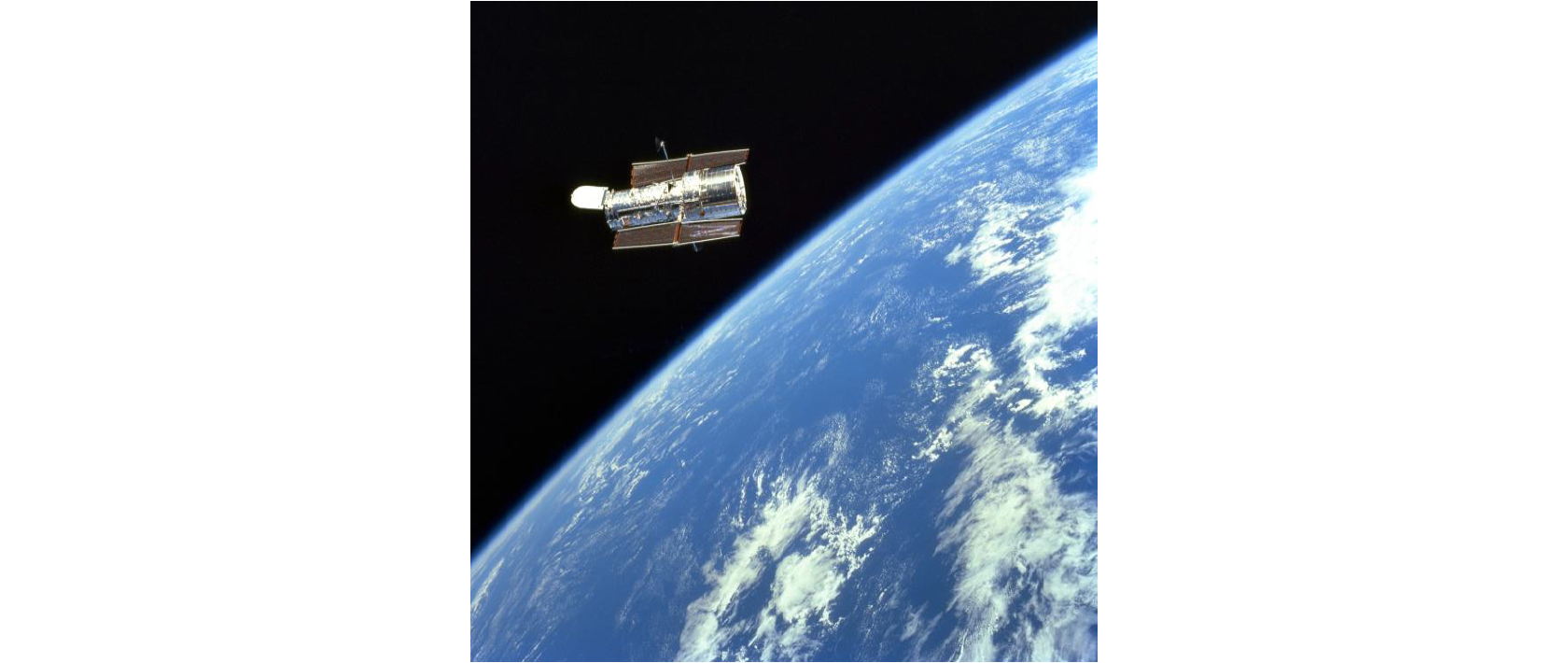 地球の周回軌道上に設置された“天文台” ハッブル宇宙望遠鏡 Credit: NASA/ESA