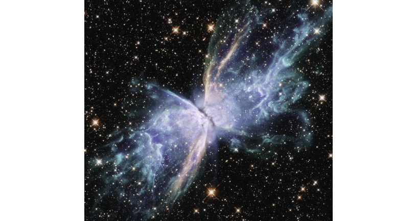 「バタフライ星雲」とも呼ばれるNGC 6302 Credit: NASA, ESA, and J. Kastner (RIT)