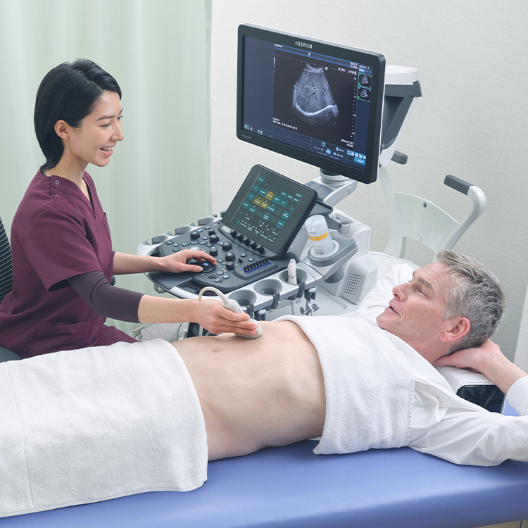医療ライブラリ：超音波診断装置 | 富士フイルム [日本]