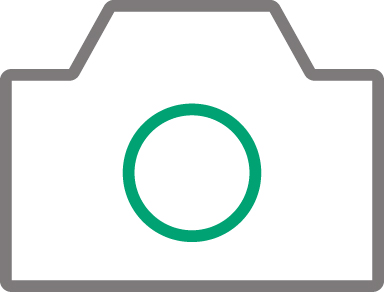 カメラをイメージしたアイコン