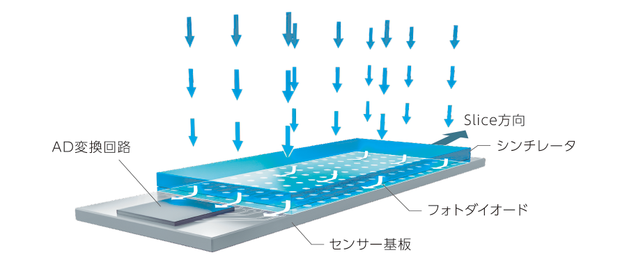HV Detectorの構造図​