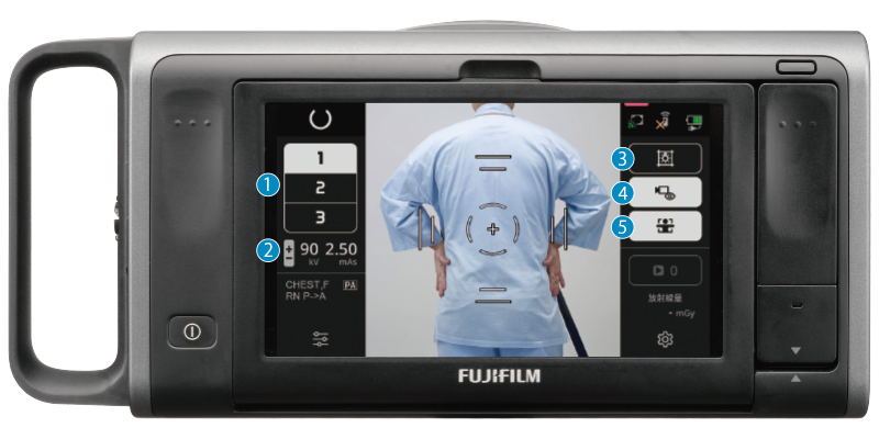 Xair本体液晶モニターイメージ