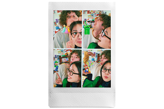 Click to Collageで撮影したチェキプリント