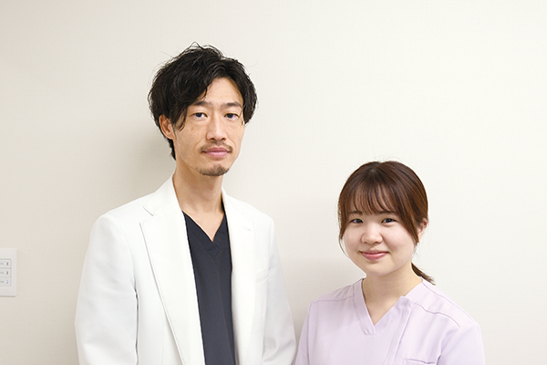 岐阜動物医療センター藤原動物病院​ 獣医師　藤原 智宏 氏​ 愛玩動物看護師　野村 麻衣 氏​