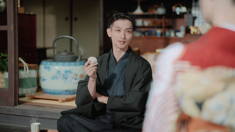 広瀬すずさんと会話中の横浜流星さん