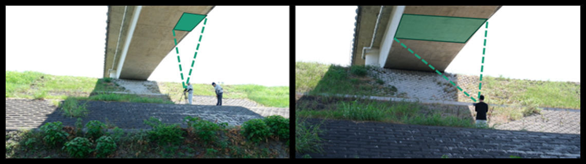 撮影範囲の比較