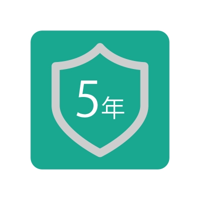 Sonosite5年保証アイコン
