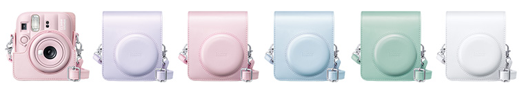 「instax mini 13™」用5色のカメラケース