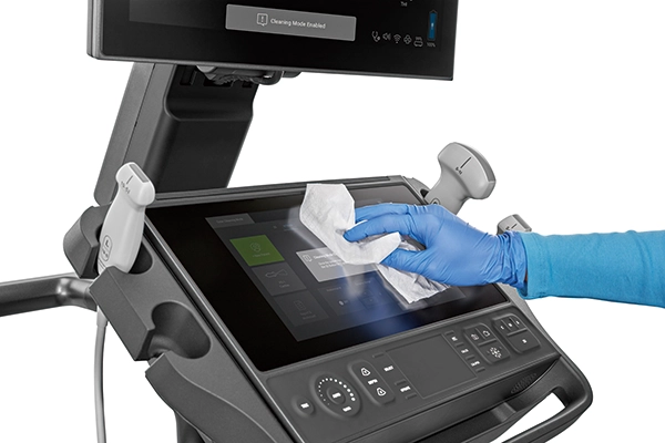 SonositeLX清拭画像