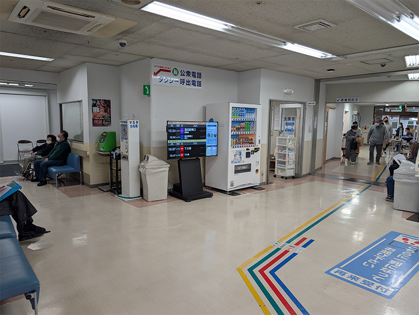 蓮田病院 MORA設置写真